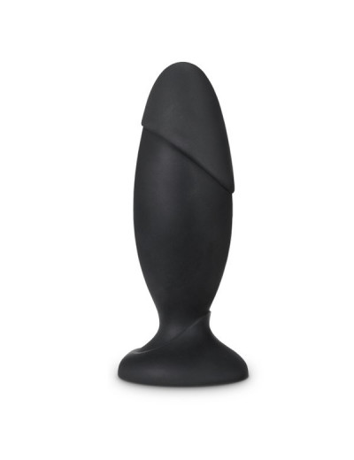 Черная силиконовая пробка Silicone Rocket Plug - 16,5 см.