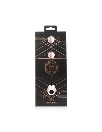 Розовые вагинальные шарики Kegel Balls