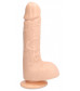 Телесный реалистичный фаллоимитатор Self Lubrication Dong 7 Inch - 21,7 см.
