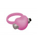 Розовое эрекционное виброкольцо Emotions Heartbeat Light pink