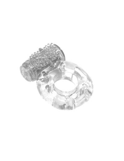 Прозрачное эрекционное кольцо с вибрацией Rings Axle-pin