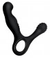 Чёрный стимулятор простаты с вибрацией Revive Prostate Massager