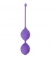 Фиолетовые вагинальные шарики SEE YOU IN BLOOM DUO BALLS 36MM