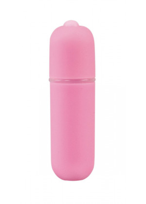 Розовая вибропуля Power Bullet - 6,2 см.