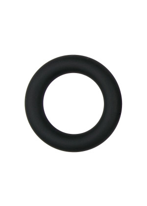 Черное эрекционное кольцо Silicone Cock Ring Small