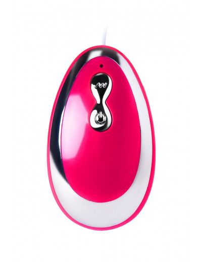Розовое виброяйцо A-Toys - 6,5 см.