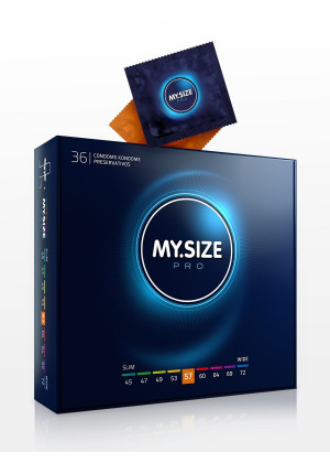 Презервативы MY.SIZE размер 57 - 36 шт.