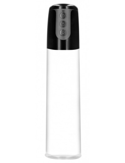 Автоматическая прозрачная вакуумная помпа Automatic Cyber Pump with Masturbation Sleeve