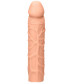 Телесная увеличивающая насадка Penis Extender - 17,5 см.
