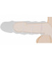 Телесная увеличивающая насадка Penis Extender - 17,5 см.