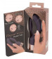 Фиолетовый вибратор-кролик Elegant Rabbit - 15,2 см.