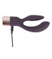 Фиолетовый вибратор-кролик Elegant Rabbit - 15,2 см.