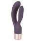 Фиолетовый вибратор-кролик Elegant Rabbit - 15,2 см.