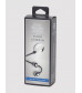 Серебристые шарики Inner Goddess Mini Silver Pleasure Balls 85g на черном силиконовом шнурке