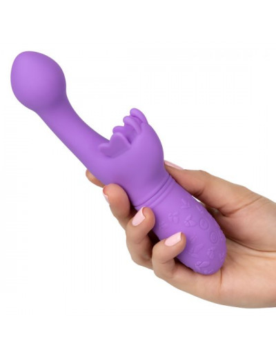 Фиолетовый вибратор-кролик Rechargeable Butterfly Kiss