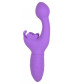 Фиолетовый вибратор-кролик Rechargeable Butterfly Kiss