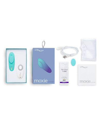 Мятный вибромассажер для стимуляции клитора Moxie