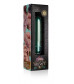 Зеленый мини-вибратор Touch of Velvet - 10,3 см.