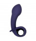 Фиолетовый вибростимулятор зоны G с функцией расширения Inflatable G - 16,5 см.