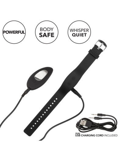 Черные трусы-боксеры с вибромассажером Remote Control Panty Set M/L