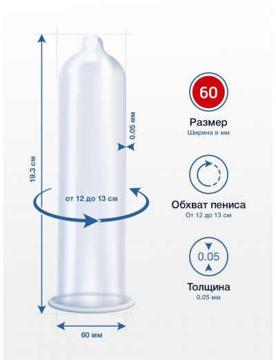 Презервативы MY.SIZE размер 60 - 10 шт.