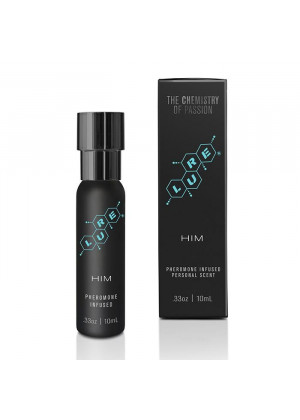Мужской спрей для тела с феромонами Lure Black Label For Him Pheromone Personal Scent - 10 мл.