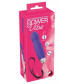 Фиолетовый вибратор Power Vibe - 15,4 см.