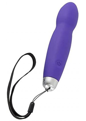 Фиолетовый вибратор Power Vibe - 15,4 см.