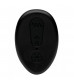 Черная анальная вибровтулка Anal Plug with Remote Control - 8 см.