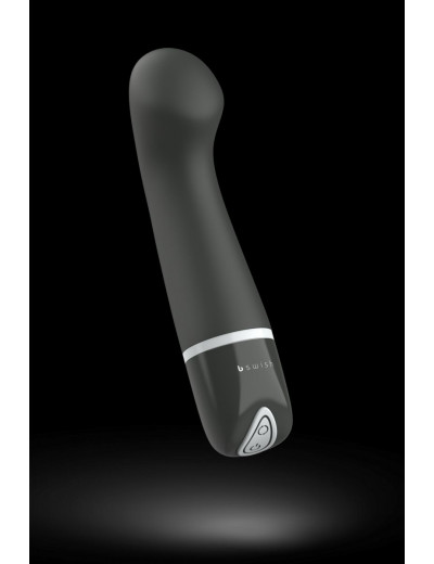 Черный G-вибростимулятор Bdesired Deluxe Curve - 15,2 см.