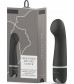 Черный G-вибростимулятор Bdesired Deluxe Curve - 15,2 см.