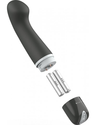 Черный G-вибростимулятор Bdesired Deluxe Curve - 15,2 см.