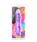 Фиолетовый вибратор-реалистик Fantasy Vibe - 22,8 см.