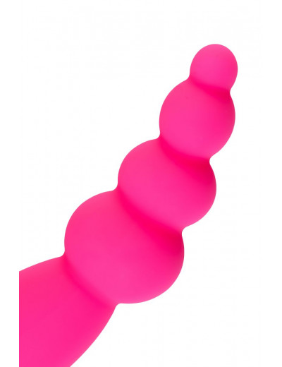 Розовая анальная втулка Hild - 11 см.