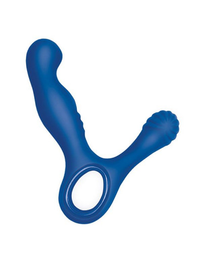 Синий стимулятор простаты с вибрацией Revive Prostate Massager