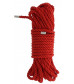 Красная веревка DELUXE BONDAGE ROPE - 10 м.