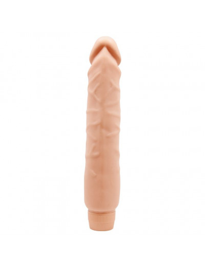 Телесный вибратор-реалистик Barbara - 25,5 см.