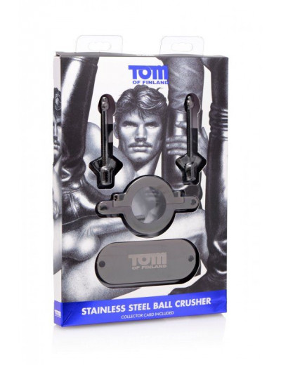 Металлический зажим на мошонку Stainless Steel Ball Crusher