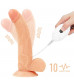 Женский страпон с вибрацией Vibrating Easy Strapon Set 8.5 - 21,5 см.