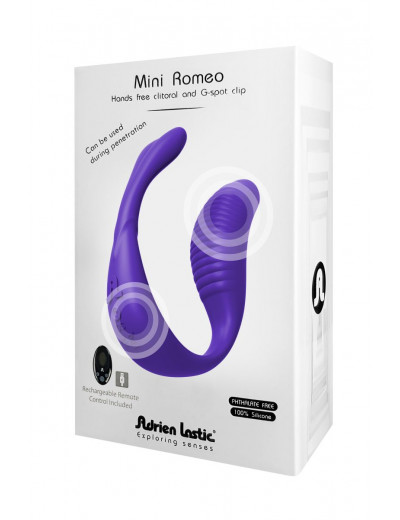 Вибростимулятор для пар Adrien Lastic Mini Romeo с пультом ДУ