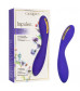 Фиолетовый вибратор с электростимуляцией Intimate E-Stimulator Wand - 21,5 см.