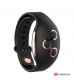 Черно-золотой вибратор с пультом-часами Anne s Desire Curve G-Spot Vibe Wireless Watchme - 20,5 см.