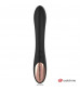 Черно-золотой вибратор с пультом-часами Anne s Desire Curve G-Spot Vibe Wireless Watchme - 20,5 см.