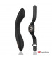 Черно-золотой вибратор с пультом-часами Anne s Desire Curve G-Spot Vibe Wireless Watchme - 20,5 см.