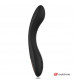 Черно-золотой вибратор с пультом-часами Anne s Desire Curve G-Spot Vibe Wireless Watchme - 20,5 см.