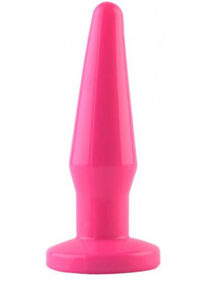 Розовая анальная втулка POPO Pleasure - 12,1 см.