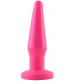 Розовая анальная втулка POPO Pleasure - 12,1 см.