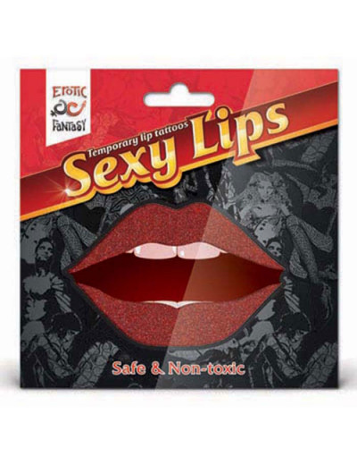 Lip Tattoo Красный блеск