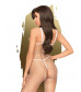Боди-комбинезон в крупную сетку Body search