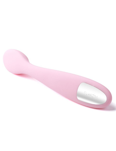 Нежно-розовый клиторальный вибратор Keri Pale Pink - 17 см.